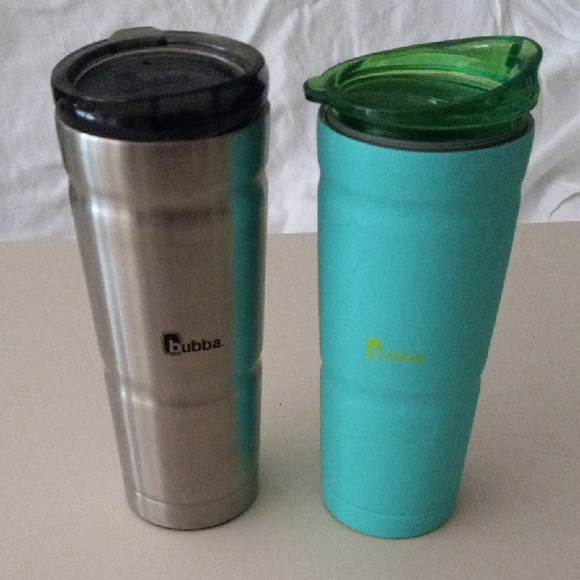 Bubba Stainless Steel and Teal 24 Oz Insulated Travel Mugs - Picture 1 of 5